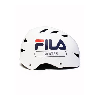 Casco Ajustable Fila Skates Ciclismo Pro Bco Unisex