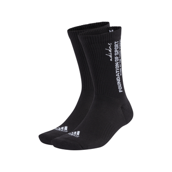 Calceta adidas Entrenamiento Slogan Cushioned 2 Pack Unisex IW5543