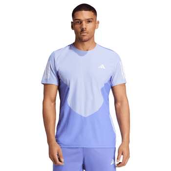 Playera adidas Correr Own the Run Colorblock AEROREADY Hombre IW0038