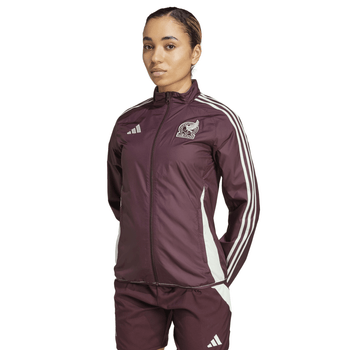 Chamarra adidas Futbol Selección Mexicana Anthem Reversible Mujer IW2921