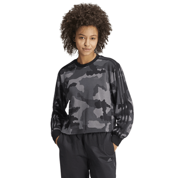 Sudadera adidas Essentials 3 Stripes Camo Mujer IX3706