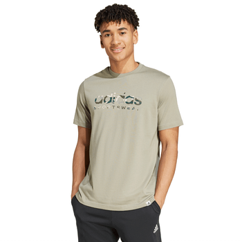 Playera adidas Casual Camo Linear Hombre IY0743