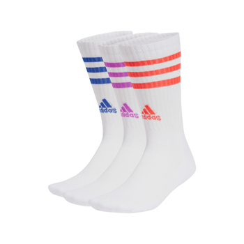 Calceta adidas Entrenamiento Cushioned 3 Stripes 3 Pack Unisex IZ0122