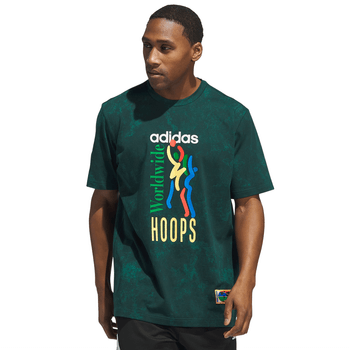 Playera adidas Basquetbol Worldwide Hoops Hombre IY1154