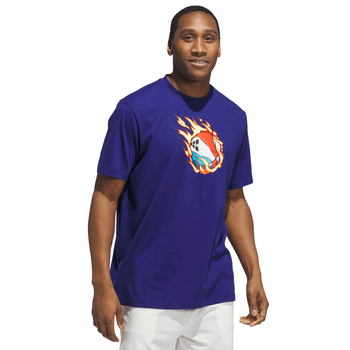 Playera adidas Basquetbol On Fire Hombre IY1161