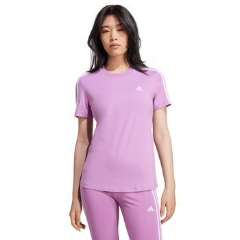 Playera adidas Essentials Loungewear Slim 3 Stripes Mujer IY4203