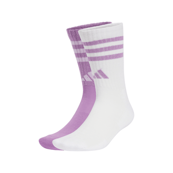Calceta adidas Entrenamiento Glam 3 Stripes 2 Pack Mujer IW5544