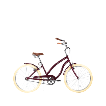 Bicicleta Turbo Urbana Zinnia Merlot R-24 Mujer