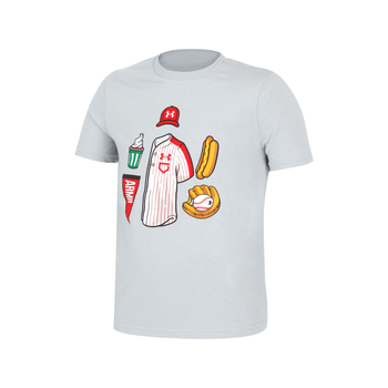 Playera Under Armour Béisbol Illustrated Niño 1386840-011