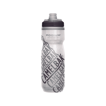 Botella Podium Chill Camelbak 620 ml Blanco Logo