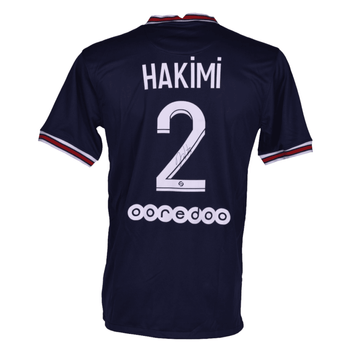 Jersey Autografiado por Achraf Hakimi del PSG Unisex