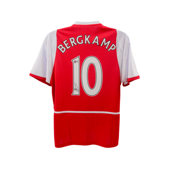 Jersey Autografiado por Dennis Bergkamp del Arsenal FC Unisex