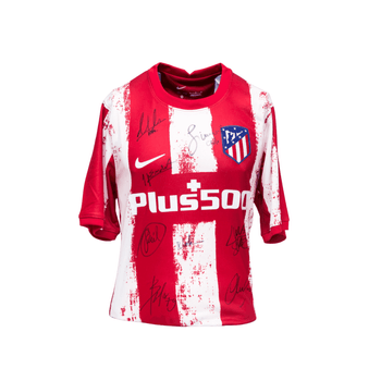 Jersey Autografiado por el Equipo del Atlético de Madrid del Campeonato de la Liga Española