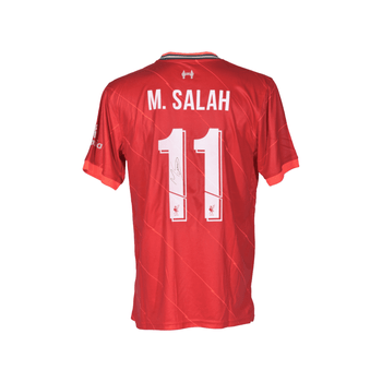 Jersey Autografiado por Mohamed Salah del Liverpool FC Unisex