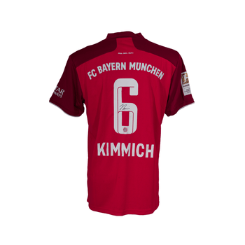 Jersey Autografiado por Joshua Kimmich del Bayern Munich Unisex