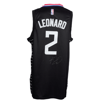 Jersey Autografiado por Kawhi Leonard de los Clippers de los Angeles Unisex
