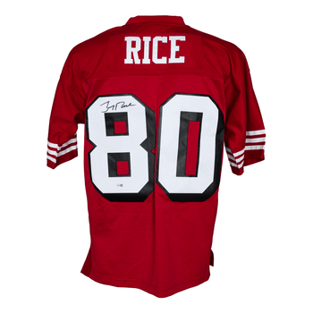 Jersey Autografiado por Jerry Rice de los 49ers de San Francisco Unisex