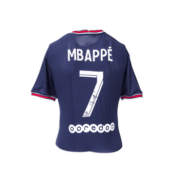 Jersey Autografiado por Kylian Mbappé del PSG Unisex