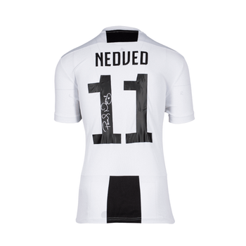 Jersey Autografiado por Pavel Nedved de la Juventus Unisex