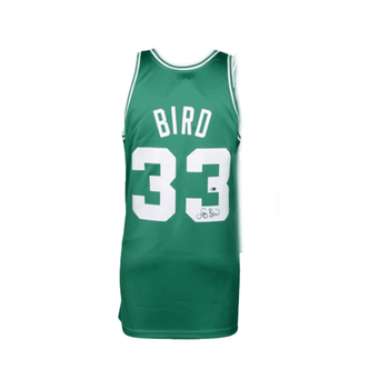 Jersey Autografiado por Larry Bird de los Celtics de Boston Unisex