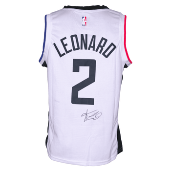 Jersey Autografiado por Kawhi Leonard de los Clippers de los Angeles Unisex