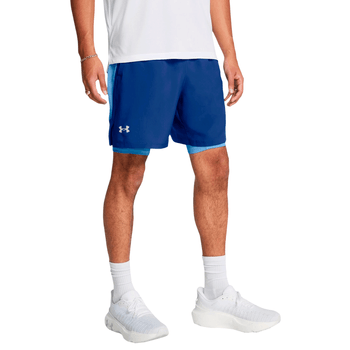 Short Under Armour Correr Launch 2 en 1 Hombre 1382641-432