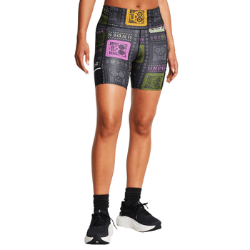 Short Under Armour Correr Launch Día de Muertos Biker Mujer 1386353-001