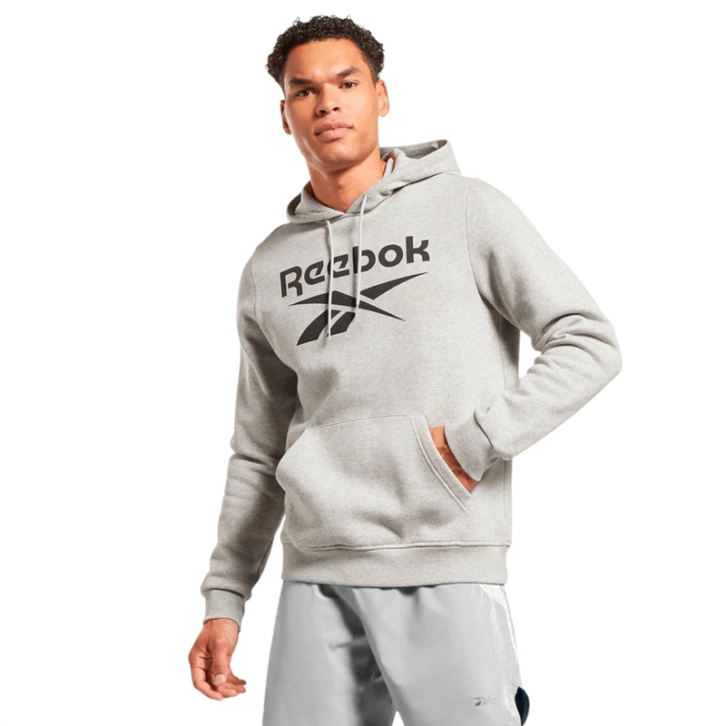 Sudadera reebok hombre gris on sale