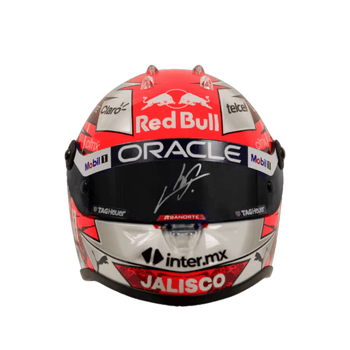 Mini Casco de la F1 Autografiado por Sergio "Checo" Pérez Unisex