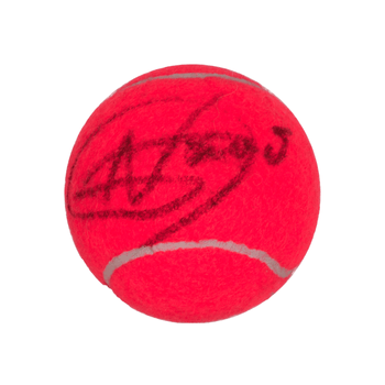 Pelota de Tenis Autografiada por Novak Djokovic Unisex