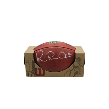 Balón de la NFL Autografiado por Michael Irvin de los Cowboys de Dallas Unisex