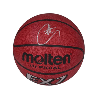 Balón de Basquetbol Autografiado por Stephen Curry Unisex