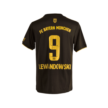 Jersey del Bayern Múnich Autografiado por el futbolista Robert Lewandowski Unisex