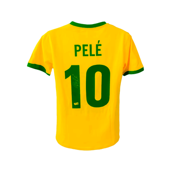 Jersey Autografiado por Pelé de la Selección de Brasil Unisex
