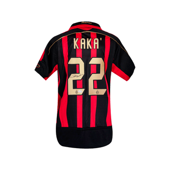 Jersey Autografiado por Kaká del AC Milan Unisex