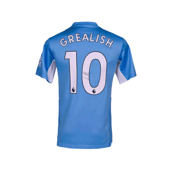 Jersey Autografiado por Jack Grealish del Manchester City Unisex