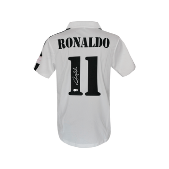 Jersey Autografiado por Ronaldo Nazário del Real Madrid Unisex