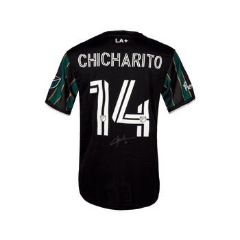 Jersey Autografiado por Javier "Chicharito" Hernández del L.A. Galaxy Unisex