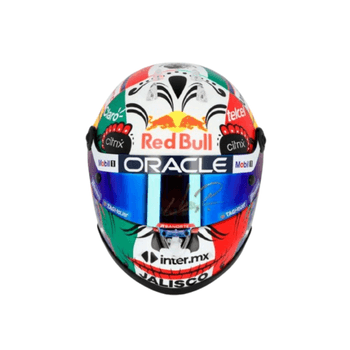 Mini Casco de la F1 Autografiado por Sergio "Checo" Pérez Unisex