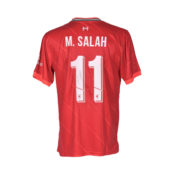 Jersey Autografiado por Mohamed Salah del Liverpool FC Unisex