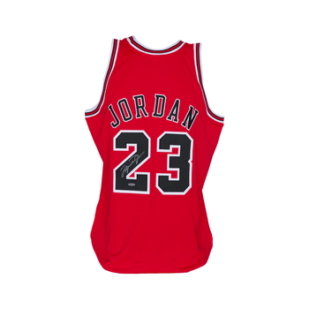 Jersey Autografiado por Michael Jordan de los Bulls de Chicago Unisex