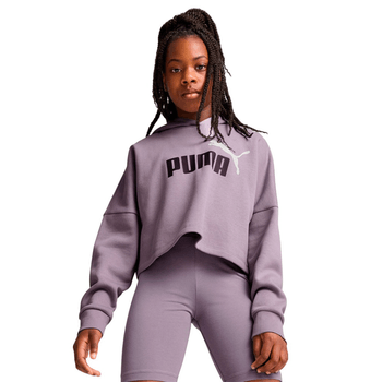 Sudadera Puma Casual Essentials Logo Cropped Niña 671134 34