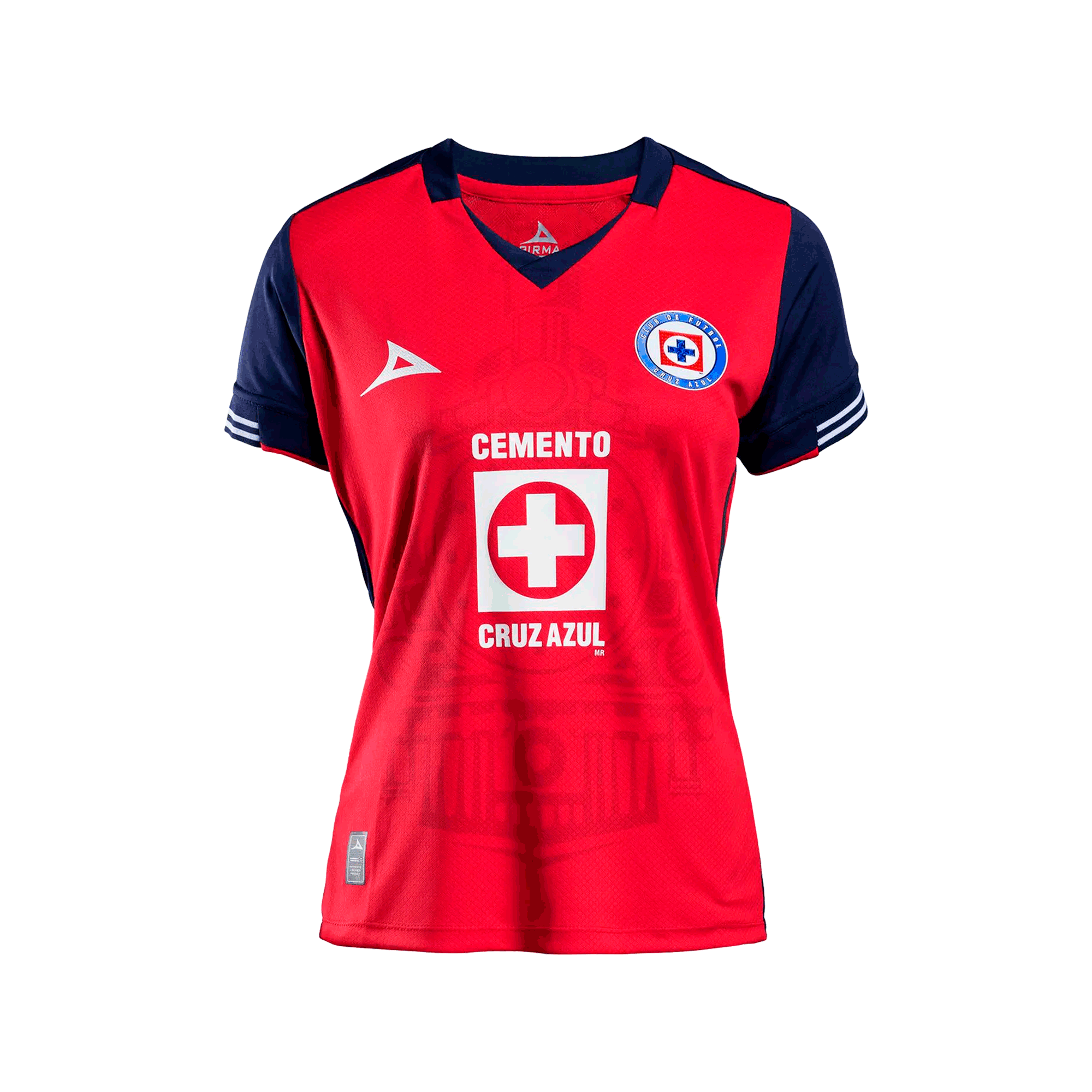 Uniforme Playera Cruz Azul Rosa Con Negro Pirma Jersey Local Cruz