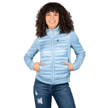 Chamarra Capitonada Greenlander Blue POL8961 Mujer