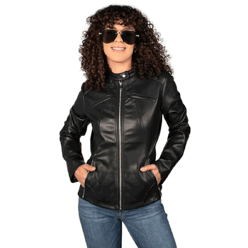 Chamarra Greenlander Impermeable Black VIN6994 Mujer
