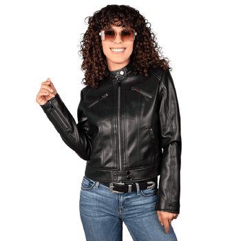 Chamarra Greenlander Impermeable Black VIN6996 Mujer