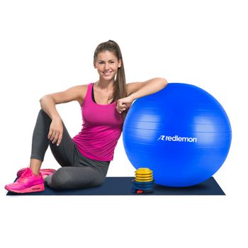 Pelota de resistencia Redlemon Yoga con Bomba de Aire AZ