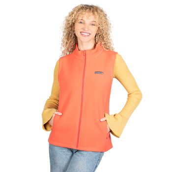 Chaleco Greenlander Fleece Coral VFCE8324 Mujer