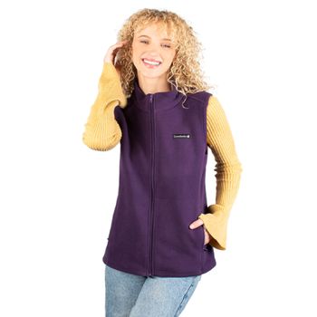 Chaleco Greenlander Fleece Eggplant VFCE8324 Mujer