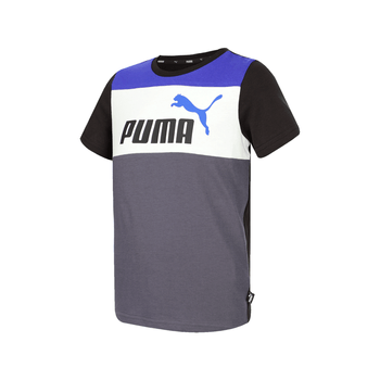 Playera Puma Casual Essentials+ Colour Blocked Niño 679716 01